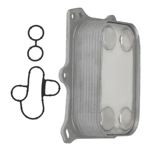 Enfriador de aceite de motor plateado para Dodge Dart/Fiat 500 1,4 L 12-16 5521988 con junta - Imagen 1 de 12