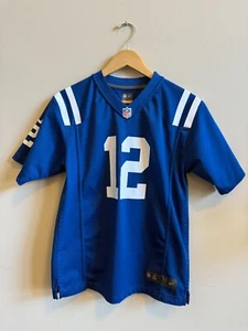 Nike Indianapolis Colts Andrew Luck #12 Football Jersey Child Size Large 14-16 - Picture 1 of 10
