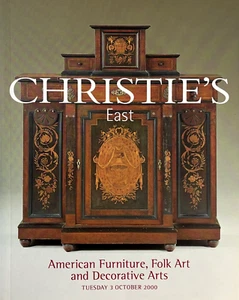Christie's East - Amerikanische Möbel Volkskunst 3. Oktober 2000 Auktionskatalog - Bild 1 von 17