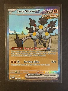 Pokemon Sandy Shocks ex 250/182 Paradox Rift Full Art Special Illustration NM - Picture 1 of 2