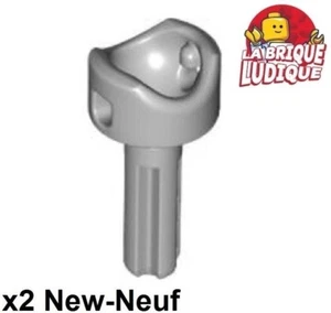 LEGO Technic 2x Lenk- Cv Joint Breit 2L Achse Kardan Kugelgelenk Grau / L B 4192 - Picture 1 of 1