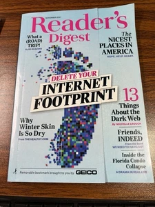 Reader's Digest Nov 2021 Delete Your Internet Footprint Florida Condo Collapse - Imagen 1 de 2
