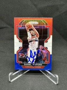 Daniel Gafford Autograph Signed 2021 NBA Prizm #125 Red White Blue Wizards - Picture 1 of 3