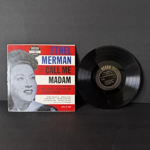 Ethel Merman, Songs From Call Me Madam, 10" Vinyl, Decca DL 5304, 1950 - Bild 1 von 3