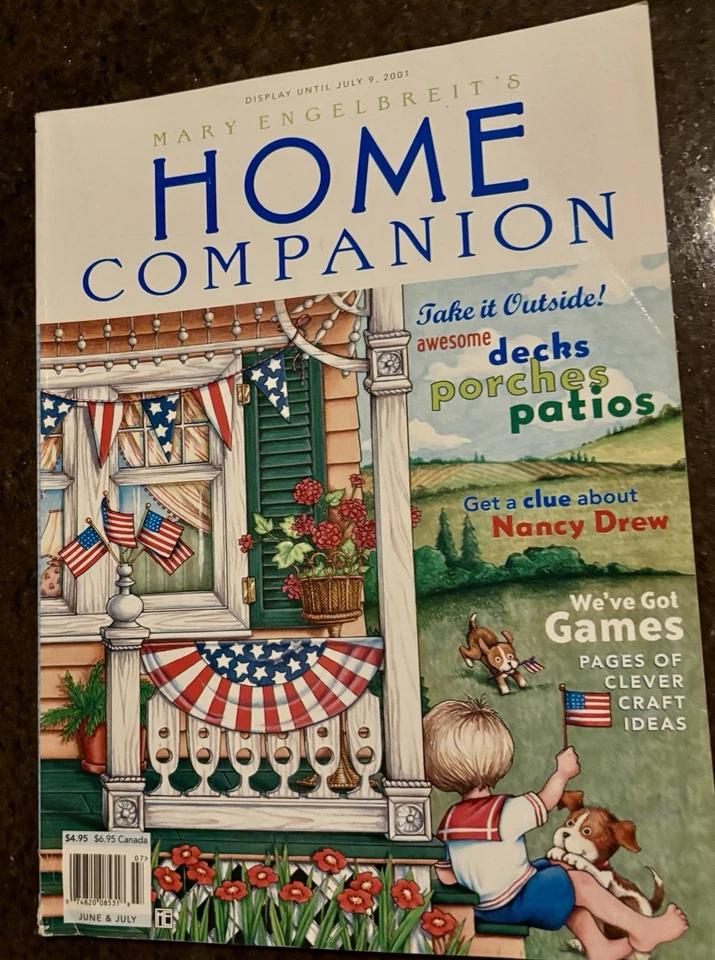 mary engelbreit home companion magazine June/July 2001 Rare - Image 1 of 1