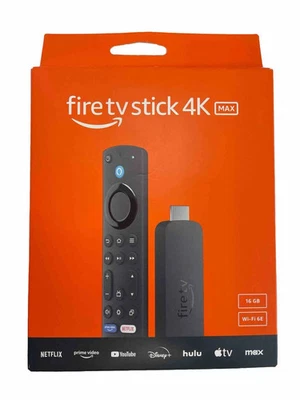 Amazon Fire TV 4K Max Wi-Fi 6E 2023 Alexa Voice Controls Streaming Stick 2ND Gen - Image 1 of 4