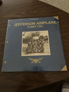 The Jefferson Airplane:  Flight Log 2-LP Compilation 1977 In Shrink W Inners! - Picture 1 of 10