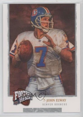 2008 Upper Deck Football Heroes Legendary Heroes Blue /125 John Elway #231 HOF - Image 1 of 2