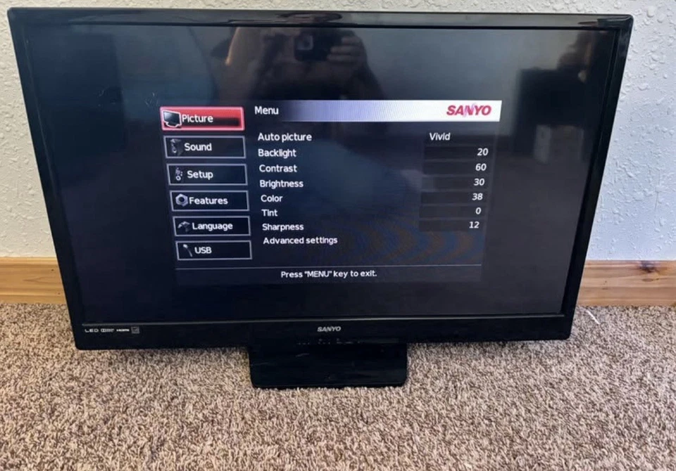 Sanyo Tv 32 Inch - Image 1 of 1
