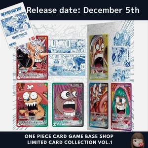 [Sealed] ONE PIECE CARD GAME BASE SHOP LIMITED CARD COLLECTION Vol.1 Japanese - Picture 1 of 8