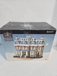 Lemax Carole Towne Collection Downing House 2007 Navidad Iluminada - MUY RARO - Imagen 1 de 9