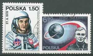 Polen 1978 Kosmos Raumfahrt Polnischer Kosmonaut 2563/64 gestempelt - Bild 1 von 1