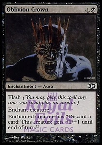 Oblivion Crown 1x FOIL FUT MTG Future Sight Common NM+ black - Picture 1 of 1