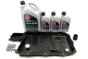 FOR BMW 330e 530e 740e 745e X5 40e AUTOMATIC TRANSMISSION GEARBOX PAN FILTER OIL - Picture 1 of 12