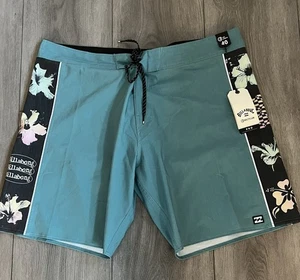 NUEVO CON ETIQUETAS Billabong Para hombres D Bah Pro Board Shorts Longitud Media Talla 40 Azul Surf Natación - Imagen 1 de 9
