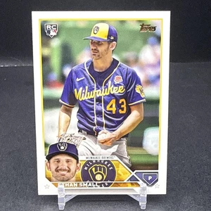 Ethan Small 2023 Topps Series One Golden Mirror Image Variation SSP Brewers EH1 - Bild 1 von 2