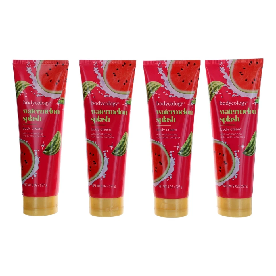Watermelon Splash by Bodycology, 4 Pack 8oz Moisturizing Body Cream women - Image 1 of 1