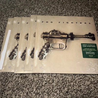 Foo Fighters Self Titled Indie Exclusive MINT Vinyl 2xLP | LIMITED EDITION 1,995 - Image 1 of 2