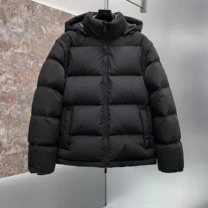 Winter Men's Hooded Down Jacket 90% White Goose Down Thicken Warm Puffer Jacket - Picture 1 of 24