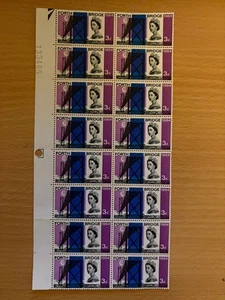 1964 GB Stamps Forth Road Bridge SG659 & 660  Block Of 16 & 6 MNH Mint - Picture 1 of 4