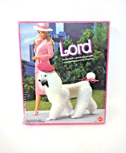 RARE Barbie 7928 My Lord Barbie's Poodle 1984 Brand New sealed Mattel fast ship - Bild 1 von 5
