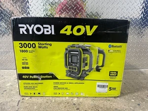 Ryobi Generatore Inverter per Centrale Elettrica 40v, Bluetooth, 1800 Watt - Foto 1 di 2