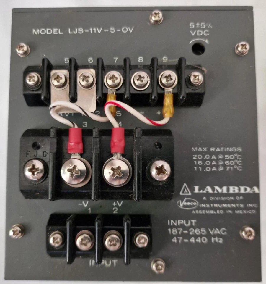 Lambda Regulated power supply LJS-11V 5-0V NEW OLD STOCK - Image 1 of 4