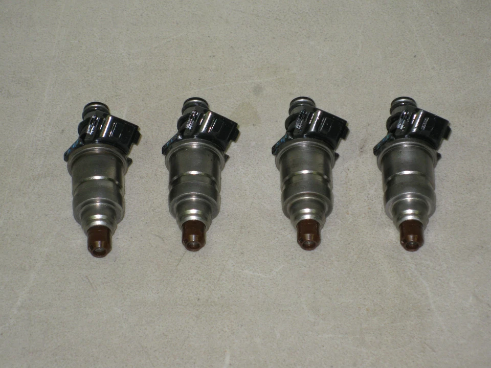 Juego de 4 inyectores de combustible Acura EL Integra Honda Civic Del Sol Accord CRV Odyssey OEM Foto 1 de 1