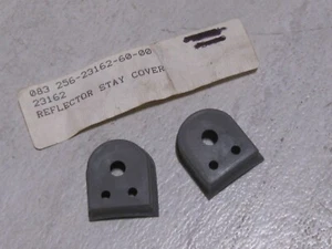 YAMAHA XS/TX/RT/R5/LT/LS/G7/G6/DT/CT/AT REFLECTOR STAY COVERS (2) NOS! - Picture 1 of 1