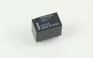10 Stück Omron G5V-1 24 V Print Relais Relay 125V AC 0,5 A | 30/60 V DC 1/0,3 A - Bild 1 von 3