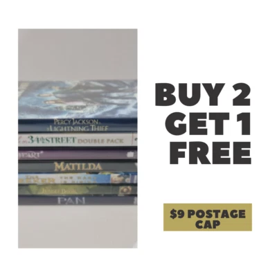 Family & Childrens Movies on DVD CHOOSE Your Title Save Post Buy 2 Get 1 FREE - image 1 of 4