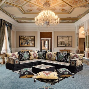 Arabische Ecke Majlis, Orientalisches Sofa, Orientalische Sitzecke - Bild 1 von 3