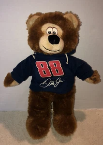 "Oso de peluche Dale Earnhardt Jr con capucha #88 Toy Factory Jr Nation Nascar 2009 14""" - Imagen 1 de 6