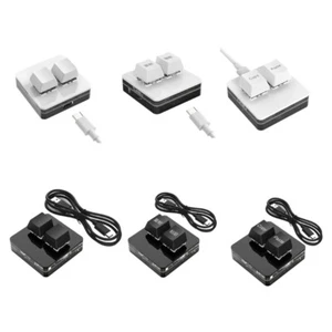 Customizable 2Key Mechanical Keypad with USB C Backlights for Gaming and - Picture 1 of 14