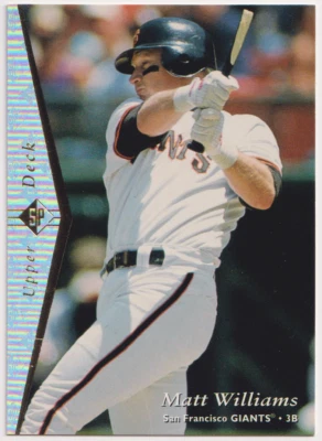 1995 Upper Deck SP Silver #113 Matt Williams San Francisco Giants - Image 1 of 2