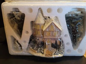 Hawthorne Village Christmas To Remember Thomas Kinkade 2005 With COA NiB - Picture 1 of 4