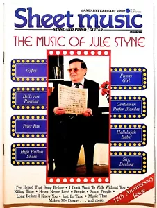 Sheet Music Magazine February 1989 Jule Styne - Foto 1 di 1