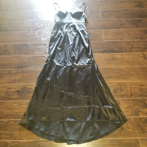 Bella & Bloom Sweet Surprise Ina Maxi Black Dress Women's Size L Evening Gown - Picture 1 of 9