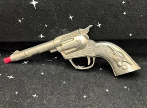 VTG Hubley "Tex" Toy Cap Gun USA 6" 1950's Parts/Restoration Only Non-Working - Picture 1 of 6