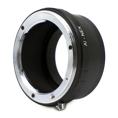Ai-NEX Adapter For Nikon F mount Ai D Lens to Sony E mount Camera NEX-7 A6000 A7 - Image 1 of 3