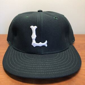 Minor League Baseball Hat Cap Fitted 7 3/8 New Era Green Vintage 80s MiLB USA L