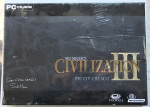 CIVILIZATION III EDIZIONE COLLEZIONISTA COLLECTOR'S EDITION PC - Imagen 1 de 8