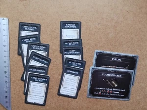 FORBIDDEN WOODS LOT OF CARDS/FORBIDDEN WOODS/BLOODBORNE KICKSTARTER/G104A - Imagen 1 de 1