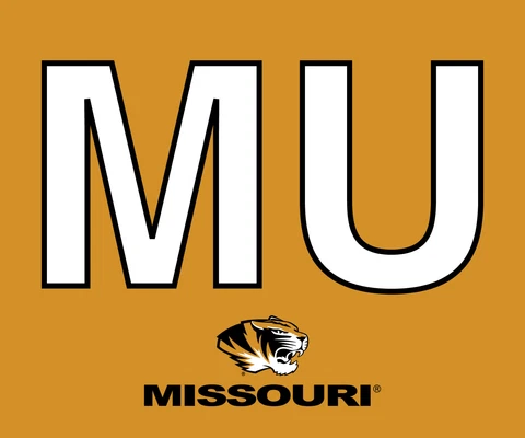 MISSOURI 5"x6" BLOCK LETTER MAGNET-MIZZOU TIGERS CAR MAGNET-NEW FOR 2016 Cover