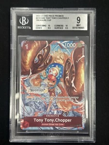 One Piece PROMO TCG - TONY TONY CHOPPER P TREASURE CUP BGS 9 - Foto 1 di 3