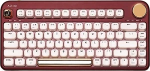 Azio IZO Wireless BT5/USB PC & Mac mechanische Tastatur, Barock Rosa - Bild 1 von 7
