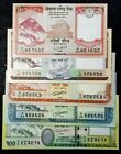 RARE NEPAL 5,10,20,50 &100 Rupee banknote sets 5pcs UNC (+FREE 1 B/note)#18002