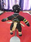 South African Ceremonial Beaded Cloth Doll 7.5" Ca 1950