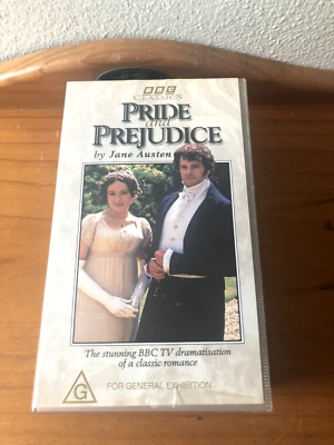 Pride and Prejudice by Jane Austen BBC Double VHS Tape Vintage Video - Image 1 of 4