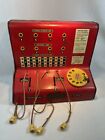 Vintage Tin Toy 1950’s Children’s Telephone Exchange Switchboard CODEC England